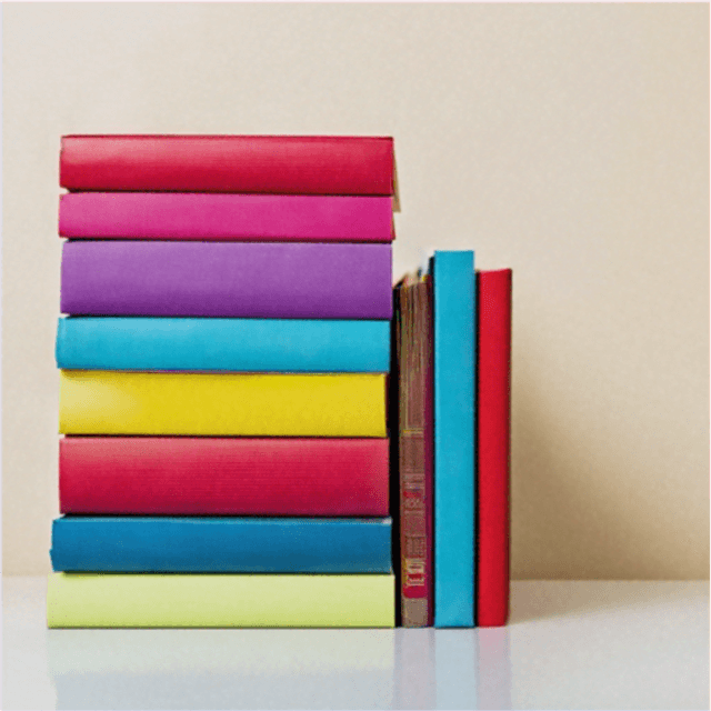 A bundle of books